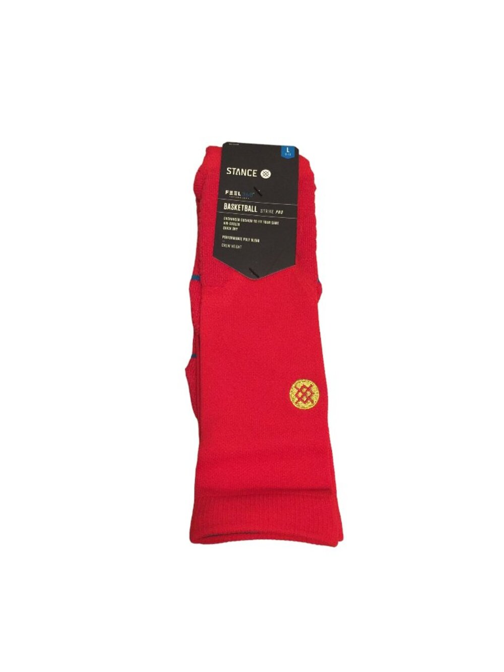 STANCE Men's GAMEDAY PRO Size L 9-12 Basketball Strike Pro Socks